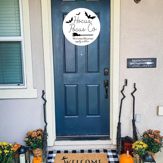 Halloween Stencils for Painting on Wood Large Halloween Stencil Skeleton Boo Hocus Pocus Templates for Porch Sign Door Hanger Decor