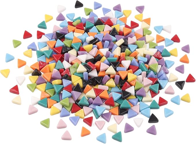 Youway Style Triangle Glass Mosaic Tiles by YouwayStyle