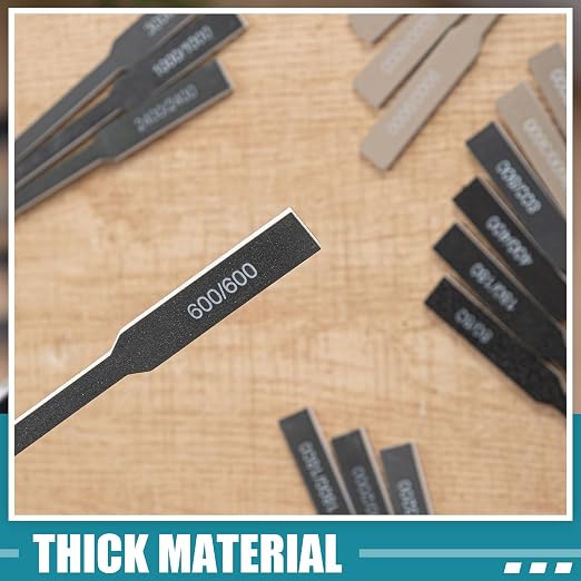 Honoson 20 Pcs Sanding Sticks for Plastic Models 3D Print Polishing Sticks - Image 5