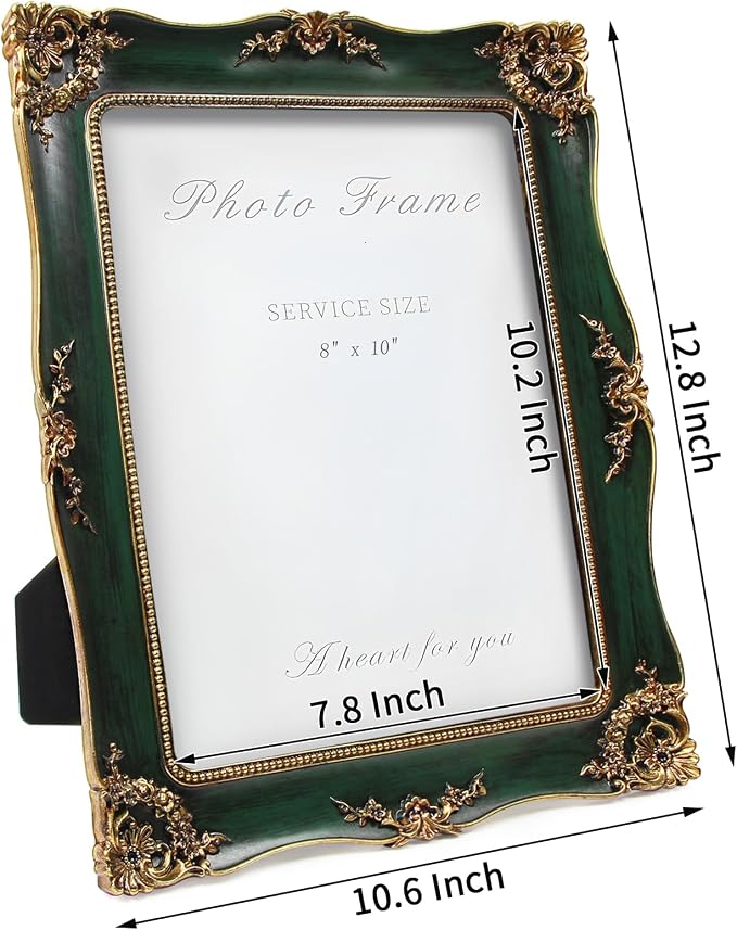 Vintage Picture Frame 8x10 Inch, Ornate Photo Frame - Image 3