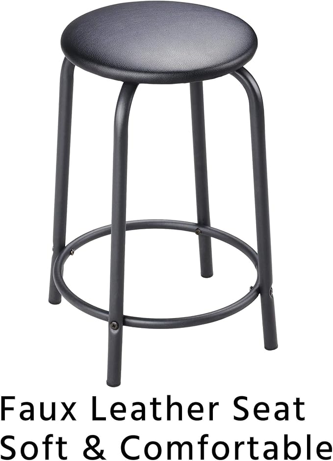 Yaheetech Adjustable Drafting Table Art Desk, Storage Drawers & Stool, Wood | - Image 7