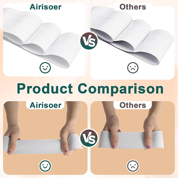 Airisoer 2 Inch Inch Elastic Band - Image 4