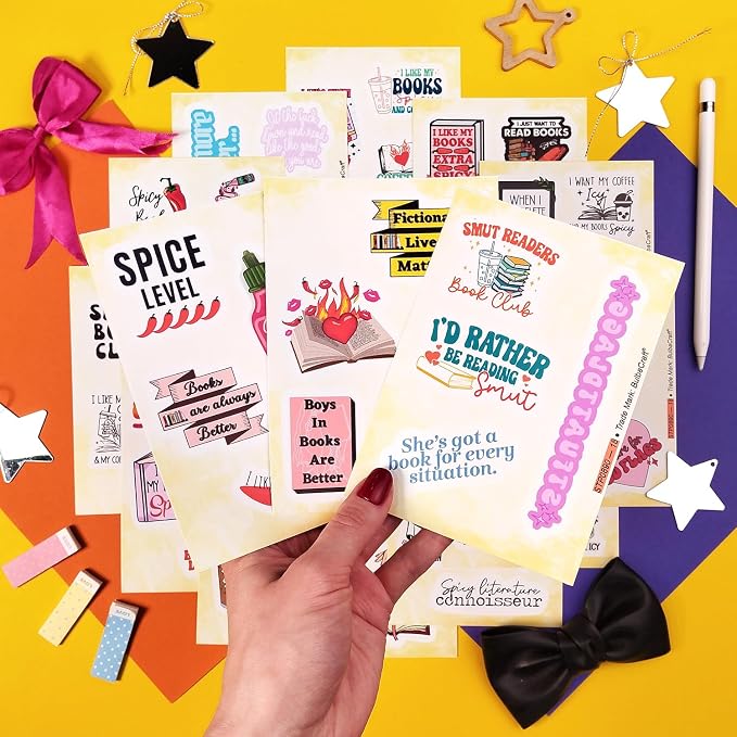 BulbaCraft Spicy Book Stickers, SMU tty Book Stickers - Image 5