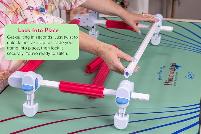 Table Top Hoop Quilting Frames | Hoop Quilting Frames - Image 4