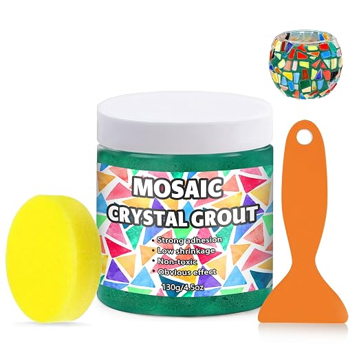 Mosaic Crystal Grout, Mosaics Tile Tools, Mosaic Tile Accessories – Essential by Unknown