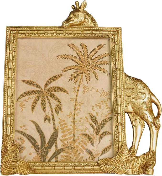 Cuspin Gold Picture Frame 6x8 Frames, Ornate Vintage Resin Photo Frame - Image 9