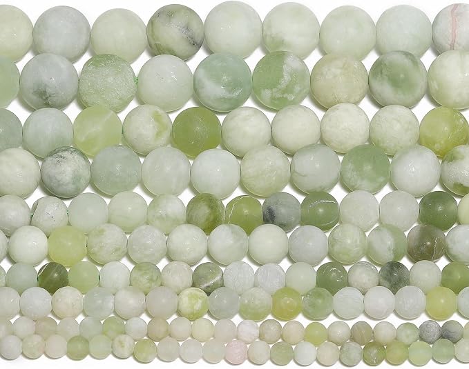 36pcs Natural Matte Grape Gemstone Beads，10mm Frosted Round Loose Stone Beads - Image 7
