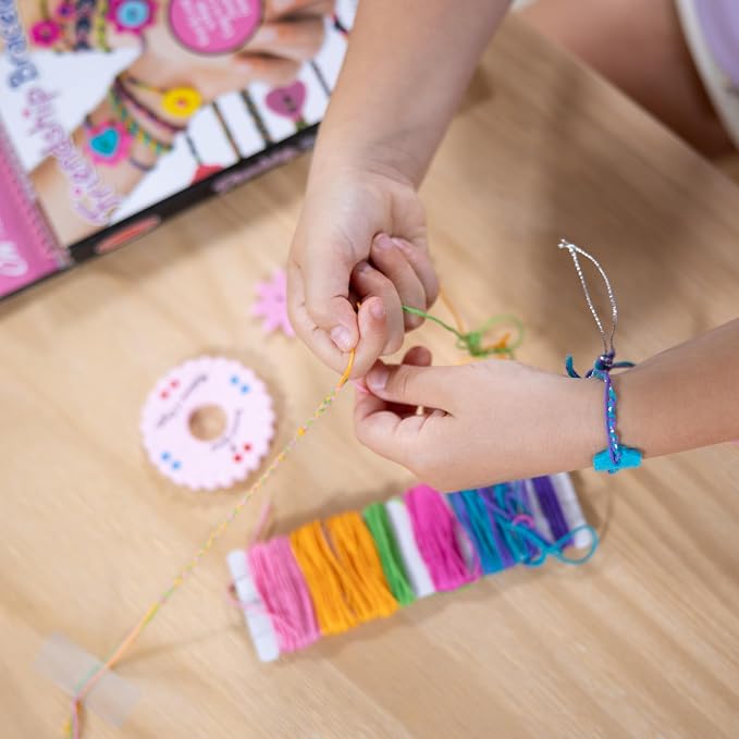 Melissa & Doug On The Go Friendship Bracelet Craft Set - Image 5