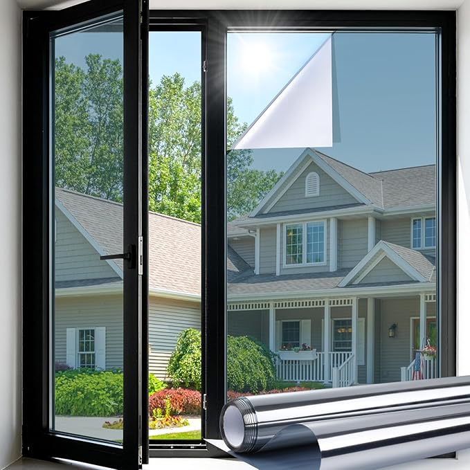 LUTE One Way Window Privacy Film, Window Tint, 35.4" x 118.1" | Sun Blocking UV by LUTE