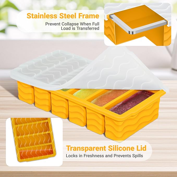 1/2 Cup Silicone Freezer Molds - Image 4