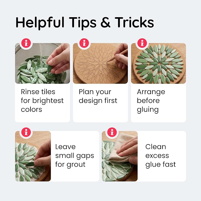 VerzTile Mosaic Tiles for Crafts - Image 7