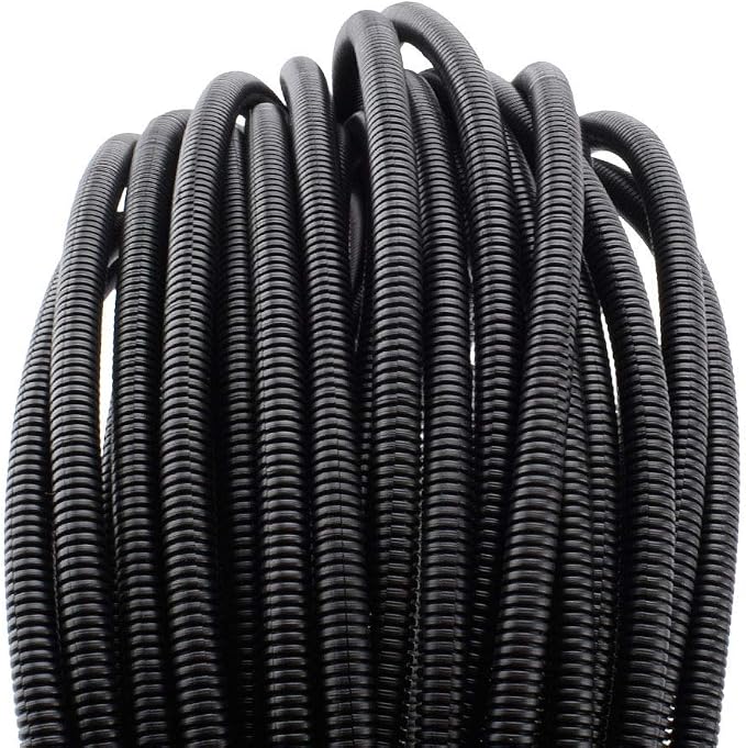ZhiYo 100 FT 1/4" Wire Loom Split Tubing Auto Wire Conduit | Flexible Cover - Image 4