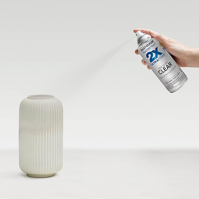 Rust-Oleum Painter's Touch 2X Ultra Cover Spray Paint, Semi-Gloss Clear | - Image 7