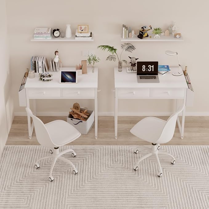 Lufeiya Small White Kids Desk - Image 6