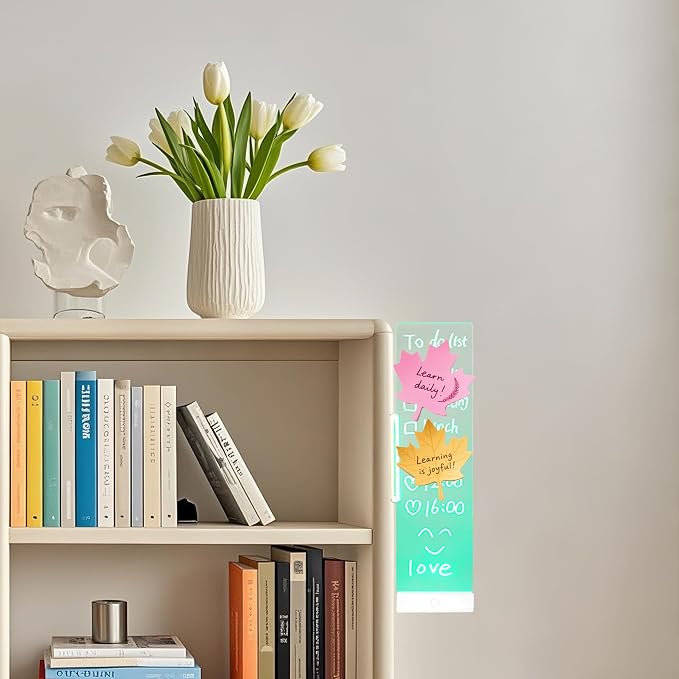 LED Memo Board with Sticky Note Holder, Office Supplies, Work from Home - Image 6