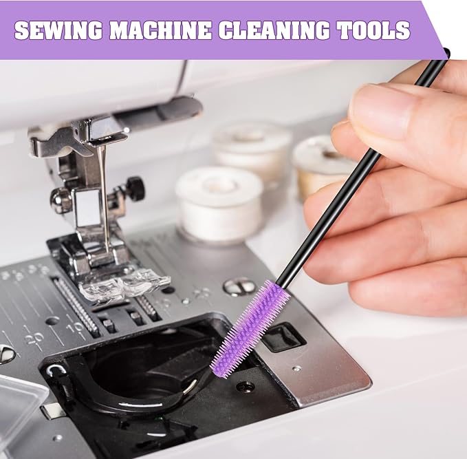 20 Pcs Nook and Cranny Sewing Machine Cleaning Brushes - Image 5