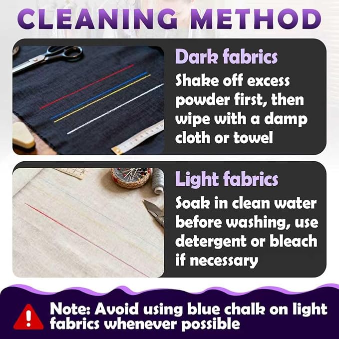 2PCS Sewing Chalk Refill - Blue