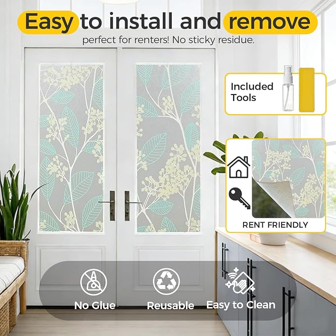 OHTMERU Window Privacy Film Decorative - Image 5