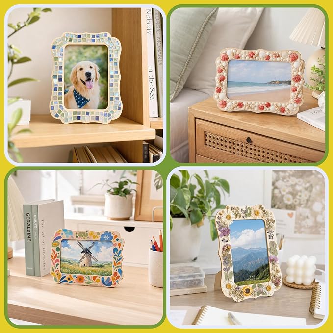 VOKOY 50 Pack DIY Wooden Picture Frames - Image 7