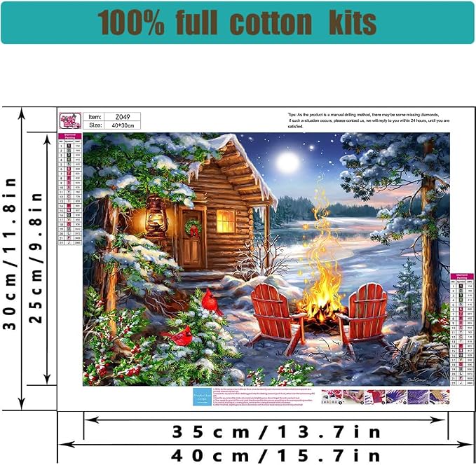 4 Pack Stamped Cross Stitch Kits - Image 6