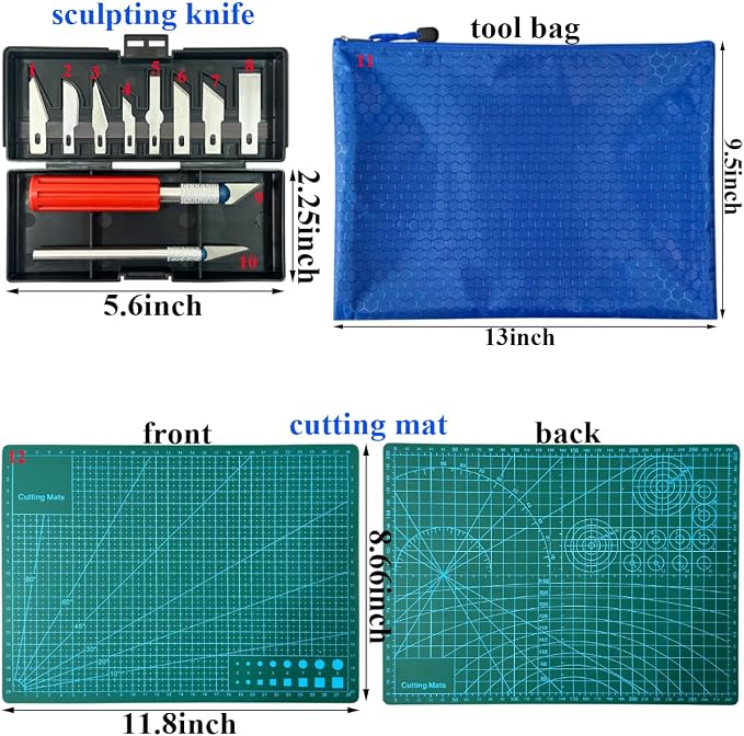 Model DIY Tool Kit, Professional Gundam Craft Building Repairing Tool Set - Image 2