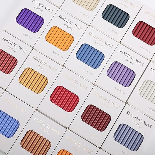 20Pcs Wax Seal Sticks Set with Glue Gun, Great for Wedding Invitations, Envelopes, Gift Wrapping (20, White)