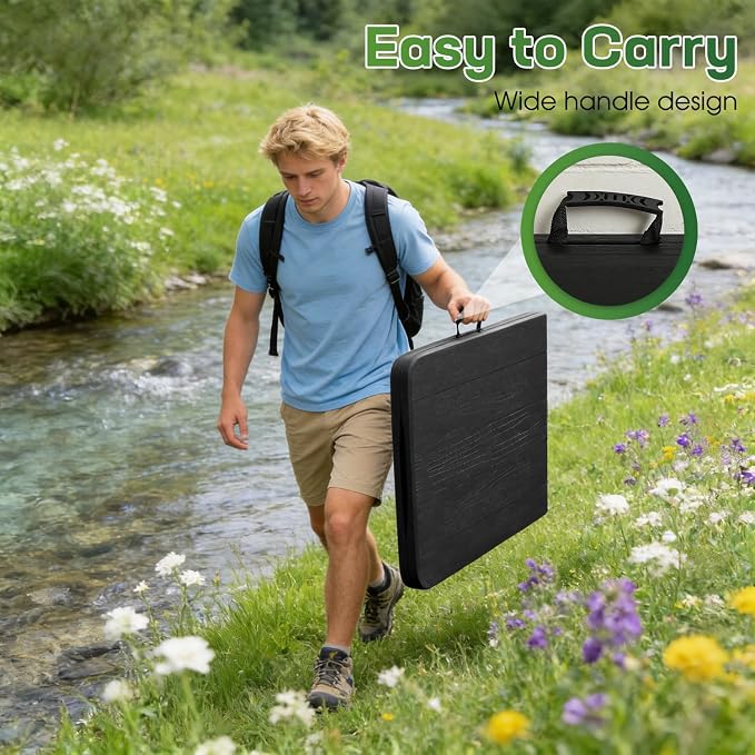 FDW 6 FT Folding Table, Portable Plastic Table - Image 7