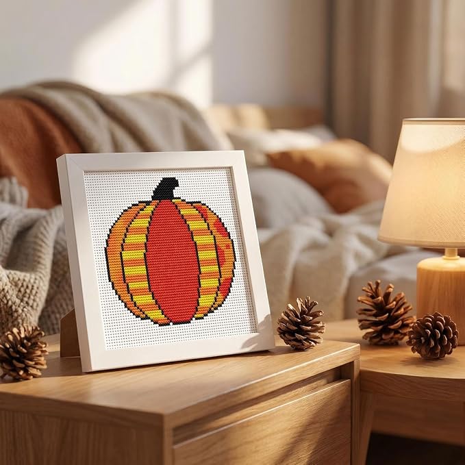 WUSARPLY Halloween Stamped Cross Stitch Kits - Image 4