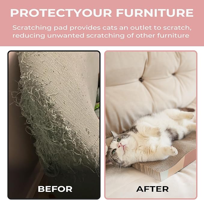 Cat Scratching Board cat Scratcher Cat Scratch Pad Cardboard cat scratchers - Image 5