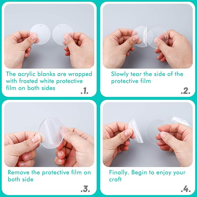 Audab Blank Keychain Set - Image 4