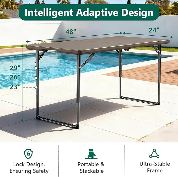 Folding Table 4ft - Image 3