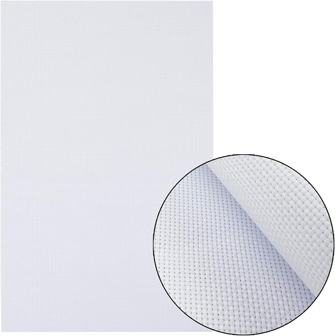 Similane 6 Pieces Aida Cloth 14 Count Cross Stitch Fabric, 12 by 18-Inch - Image 3