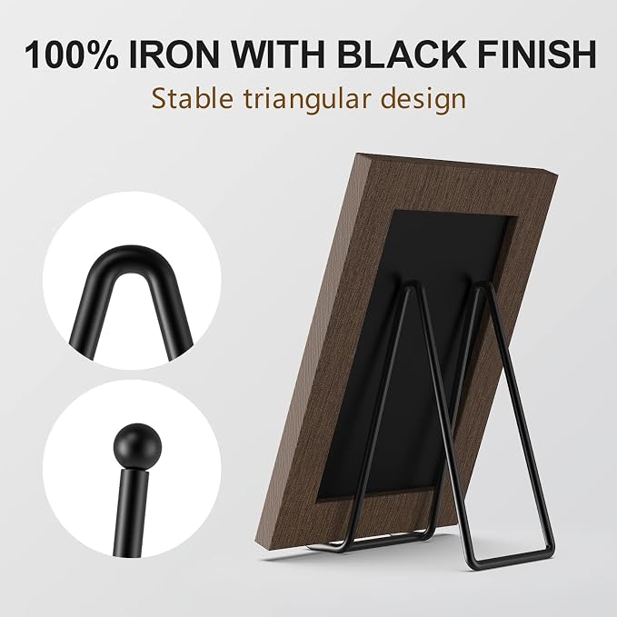 3 Pack 6 Inch Plate Stands for Display Picture - Image 3