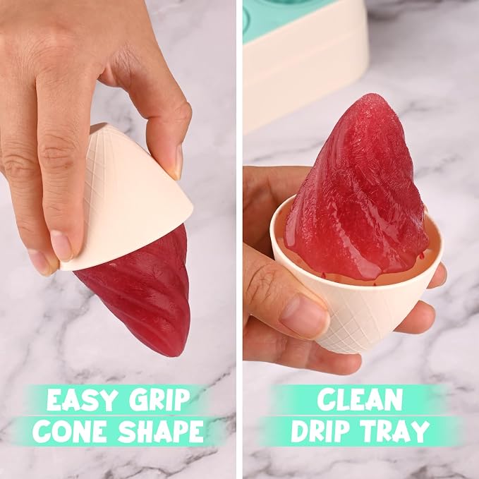 WMKGG Popsicles Molds, Silicone Ice Cream Moulds, Easy Release, Mini Popsicle - Image 5