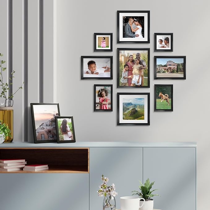 8x8 Picture Frames with 6x6 Mat, 6 Pack, Contemporary, Inspirations | These - Image 6