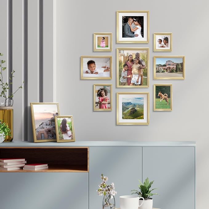 8x8 Picture Frames with 6x6 Mat, 6 Pack, Contemporary, Inspirations | These - Image 6
