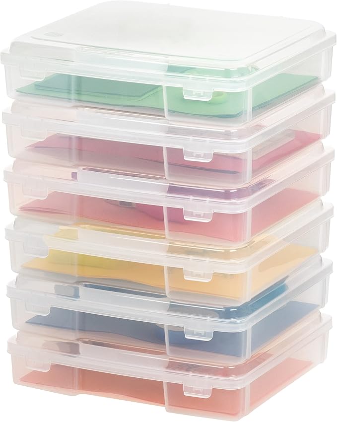 IRIS USA Board Game Storage Containers, and Fits 8.5" x 11" or A4 Papers - Image 4