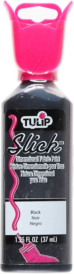 Tulip Puff Fabric Paint, Permanent Acrylic Craft Paint, Dries Soft and Flexible by Tulip