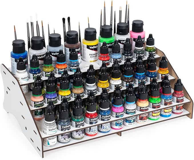 Vallejo - Front Paint Organizer Rack by Vallejo