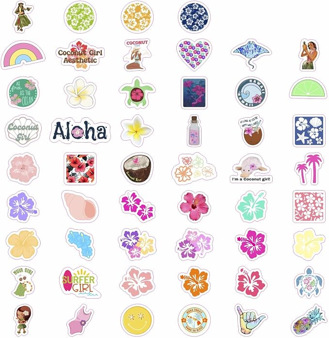 BulbaCraft Coconut Girl Stickers - Image 4