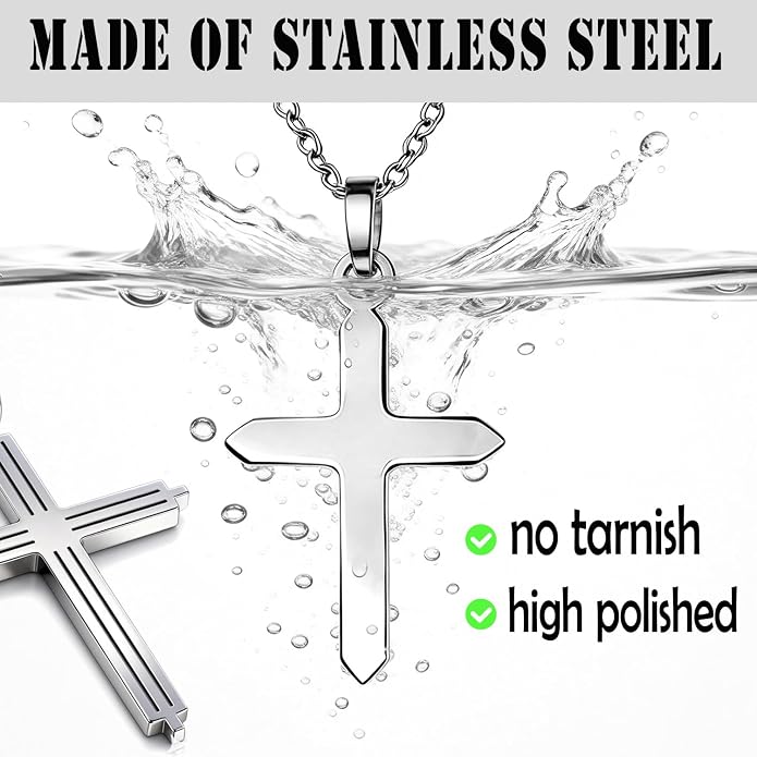 32Pcs Fadeless Stainless Steel Charms - Image 2