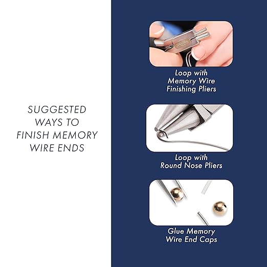 Beadalon Carbon Steel Memory Wire, 0.5 oz, Approx. 99 coils - Image 3
