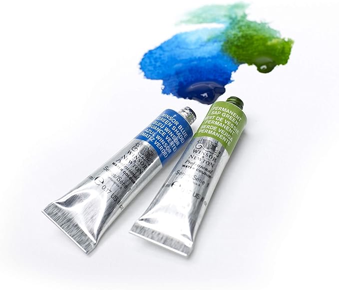 Winsor & Newton Professional Watercolor, 14ml (0.47-oz) Tube, Antwerp Blue