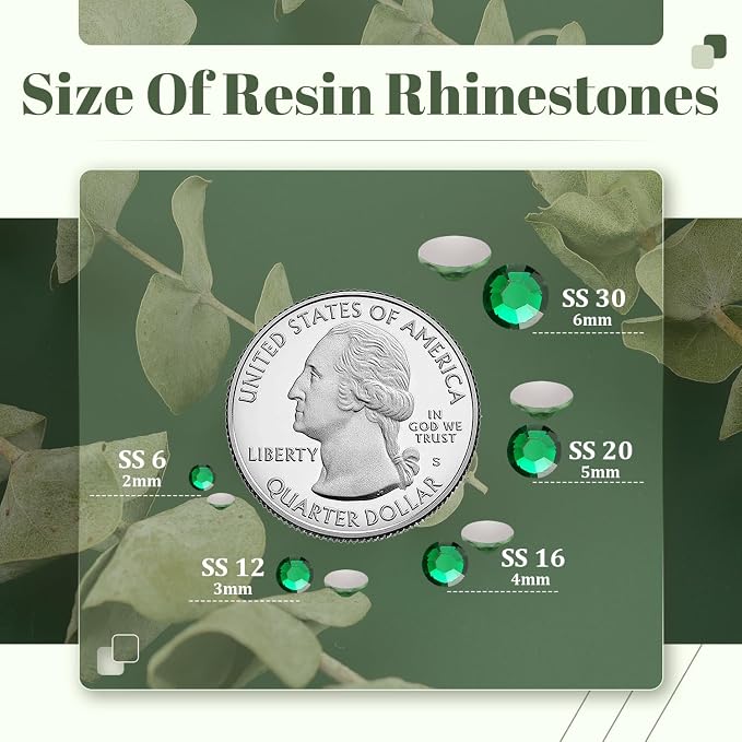 12000PCS 2mm Resin Rhinestones Bulk - Image 3