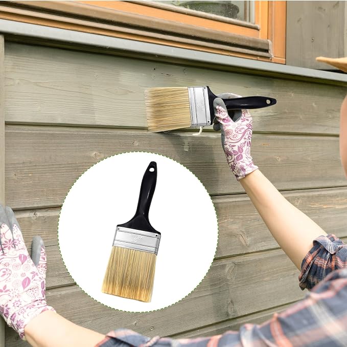 3 inch Flat Paint Brushes, Professional Paint Tools - Image 5