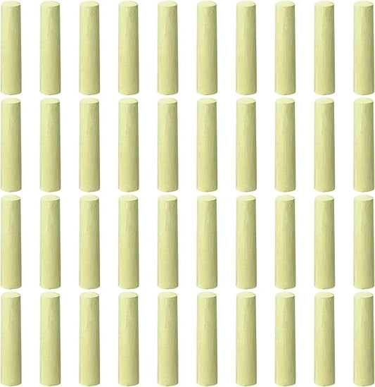 25 Pcs Sidewalk Chalks for Kids Non Toxic Jumbo Chalk for Party Gift Outdoor Art Classroom Play Painting (Yellow)