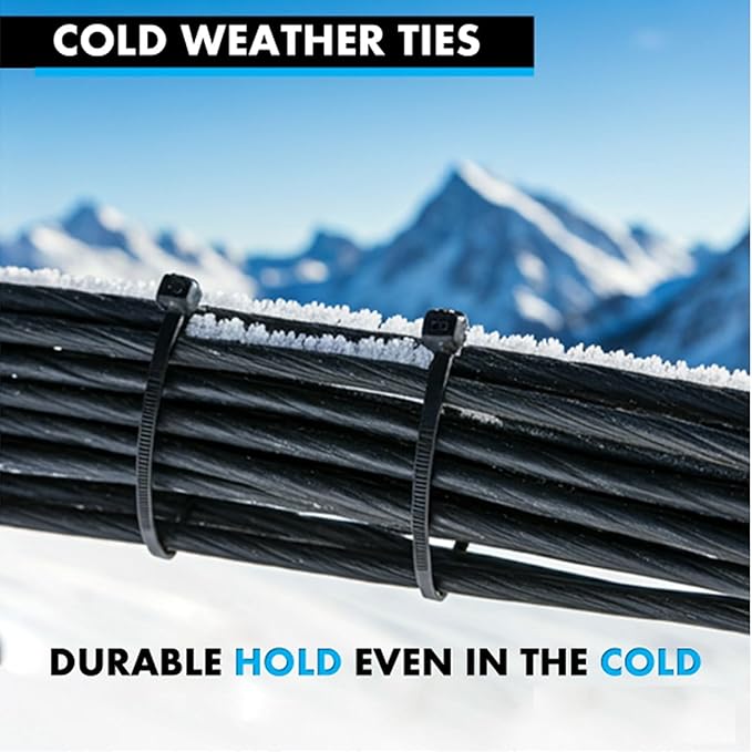 120lb Heavy Duty Zip Ties 24 inch, WLEAD 50PCS Cable Ties Strong Tensile - Image 5