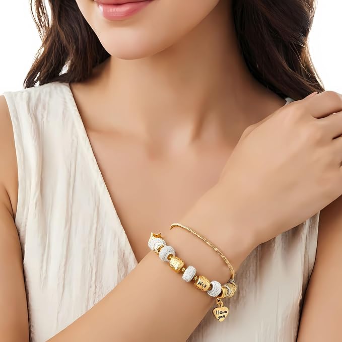 20 Pieces Snake Chain Charm Bracelet Chain - Image 4
