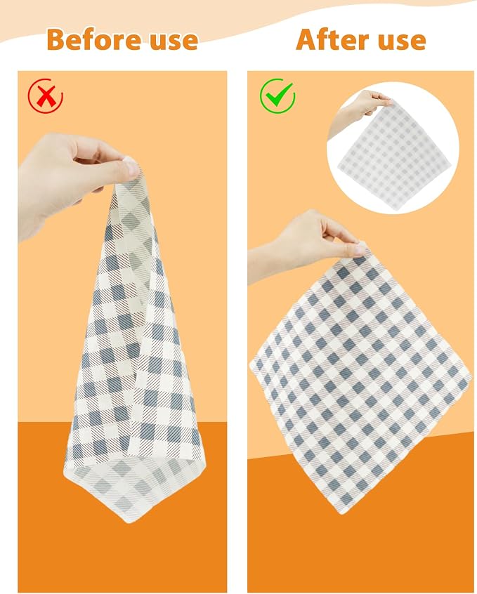 PLANTIONAL Light Weight White Iron-On Non-Woven Fusible Interfacing: 16.5" x - Image 5