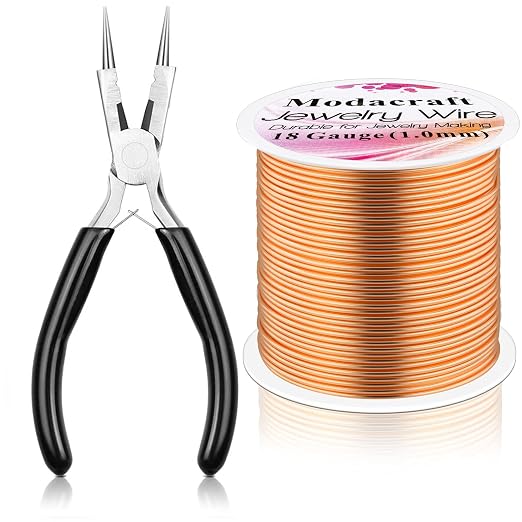 Modacraft 18 Gauge Copper Wire for Jewelry Making by Modacraft